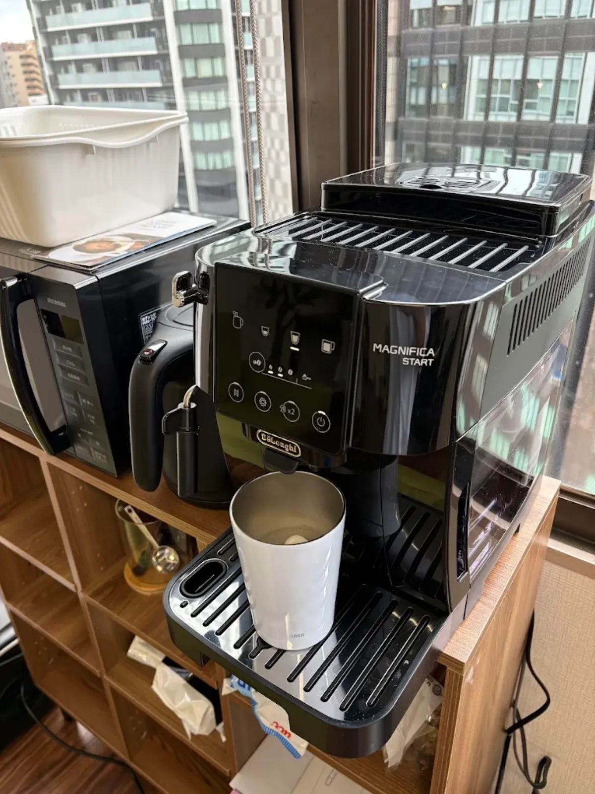 本格的なコーヒーマシン